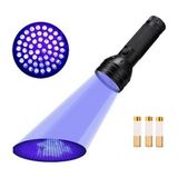 Fourseason 51 LED li Uv Fener Mor Işık Sah. Para Bak-Teri Ultraviyole Dedektör + 3 Pil