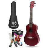 Fourtune Elio UKC-23RD Concert Ukulele Maun Hakiki Ağaç (23")