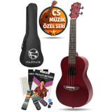 Fourtune Elio UKC-23RD Concert Ukulele Maun Hakiki Ağaç (ÖZEL SERİ)
