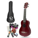 Fourtune Elio UKS-21RD Soprano Ukulele Maun Hakiki Ağaç (21")