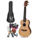 Fourtune Sydra UKC-23NT Concert Ukulele Maun Hakiki Ağaç (Naturel, 23")