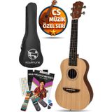 Fourtune Sydra UKC-23NT Concert Ukulele Maun Hakiki Ağaç