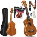 Fourtune Sydra UKS-21M Soprano Ukulele Maun Hakiki Ağaç (Açık Maun, 21")