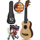 Fourtune Sydra UKS-21NT Soprano Ukulele Maun Hakiki Ağaç