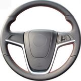 Fox Opel Astra J Araca Özel Dikişli Deri Direksiyon Kılıfı
