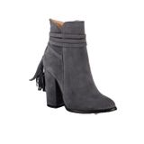 Fox Shoes A922803902 Gri Süet Kadın Bot