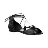 Fox Shoes B726547309 Siyah Kadın Sandalet
