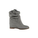 Fox Shoes C735041202 Gri Süet Kadın Bot