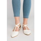 Fox Shoes D726537309 Beyaz Kadın Babet