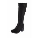 Fox Shoes E674250509 Siyah Kadın Çizme