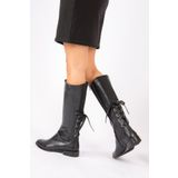 Fox Shoes G654013609 Siyah Kadın Çizme