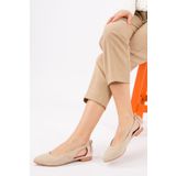 Fox Shoes H726324002 Ten Pudra Kadın Babet