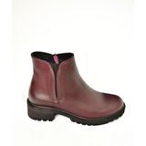 Fox Shoes J654011903 Bordo Kadın Bot