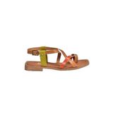 fox SHOES Multi Hakiki Deri Parmak Arası Kadın Sandalet M291841203, Multi-Hakiki Deri, 37