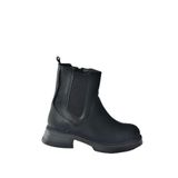Fox Shoes N674260009 Siyah Alçak Topuklu Günlük Kadın Bot