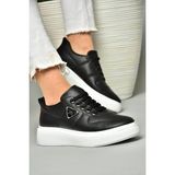Fox Shoes S274048309 Siyah/beyaz Spor Ayakkabı Sneakers - 01-Siyah - Beyaz