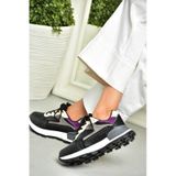 Fox Shoes S312212809 Siyah Spor Ayakkabı Sneakers