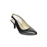 fox SHOES S908002303 Hakiki Deri Alçak Topuklu Kadın Ayakkabı