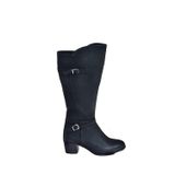 Fox Shoes Siyah Alçak Topuklu Günlük Kadın Çizme L674230009