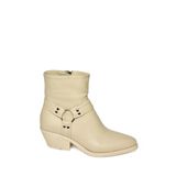 fox SHOES T404400609 Bej Kalın Topuklu Kadın Bot, Bej-Suni Deri, 37