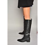 Fox Shoes T422587009 Siyah Klasik Kadın Çizme