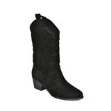 fox SHOES T820088702 Süet Kovboy Model Kadın Çizme