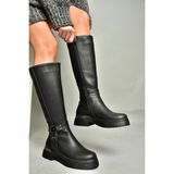 Fox Shoes T996663009 Siyah Kadın Çizme