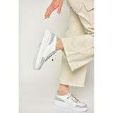 Fox Shoes U540702103 Beyaz Hakiki Deri Spor Ayakkabı Sneakers