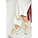 Fox Shoes U602915104 Bej Kumaş Spor Ayakkabı Sneakers