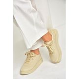 Fox Shoes U702015809 Bej Spor Ayakkabı Sneakers