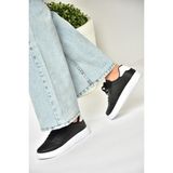 Fox Shoes U702015809 Siyah/beyaz Spor Ayakkabı Sneakers - 01-Siyah - Beyaz