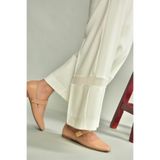 fox SHOES U726454509 Ten Kadın Babet, Ten-Suni Deri, 36