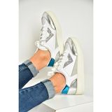 Fox Shoes U973727209 Beyaz/gümüş Spor Ayakkabı Sneakers - Beyaz - Gümüş