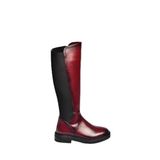 fox SHOES V312212360 Bordo Rustik Arkası Lastik Detaylı Kadın Çizme, Bordo-Rustik, 36