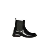 fox SHOES V312367309 Siyah Alçak Topuklu Kadın Bot, Siyah-Suni Deri, 37