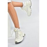 Fox Shoes V312415009 Beyaz Bilekli Spor Ayakkabı Sneakers