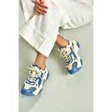 Fox Shoes V312613509 Mavi/bej Spor Ayakkabı Sneakers - Mavi - Bej