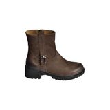 fox SHOES V654070401 Kahverengi Hakiki Deri Nubuk Kadın Bot, Kahverengi-Nubuk, 37