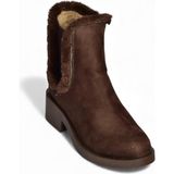 Fox Shoes V674121402 Kahverengi Içi Kürklü Alçak Topuklu Kadın Bot - 37