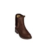 Fox SHOES V674121402 Kahverengi İçi Kürklü Alçak Topuklu Kadın Bot, 40