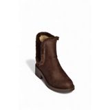 Fox Shoes V674121402 Kahverengi Içi Kürklü Alçak Topuklu Kadın Bot