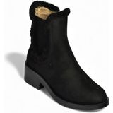 Fox Shoes V674121402 Siyah Içi Kürklü Alçak Topuklu Kadın Bot - 38