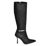 fox SHOES V820330002 Süet İnce Topuklu Kadın Çizme