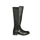 Fox Shoes V965010009 Siyah Arkası Dalgıç Kumaş Streç Kadın Çizme