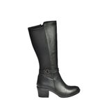 fox SHOES V965030509 Kalın Topuklu Arkası Lastik Detaylı Kadın Çizme
