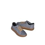 fox SHOES V999060501 Gri Hakiki Deri Nubuk Kadın Spor Ayakkabı Sneakers, Gri-Nubuk, 39