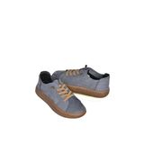 fox SHOES V999060501 Mavi Hakiki Deri Nubuk Kadın Spor Ayakkabı Sneakers, Mavi-Nubuk, 40