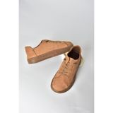 fox SHOES V999060501 Taba Hakiki Deri Nubuk Kadın Spor Ayakkabı Sneakers, Taba-Nubuk, 40