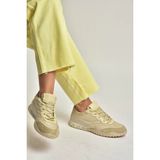 Fox Shoes Y312515704 Bej Kumaş Kadın Spor Ayakkabı Sneakers