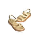 Fox Shoes Y555530403 Bej Hakiki Deri Kadın Sandalet - 36